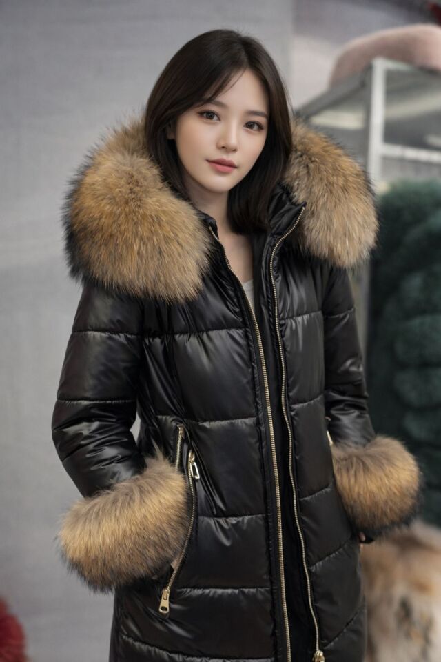 Maya Kürklü Mont